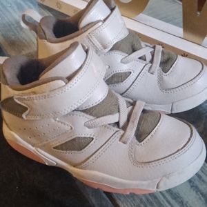 Size 9 Flight Club 91' Beige Olive and Light Pink